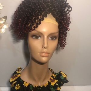 Short Afro Kinky Curly Ponytail